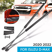 2x Front Hood Bonnet Shock Up Lifter Gas Strut Suitable For Isuzu D-Max Dmax 2020-2022