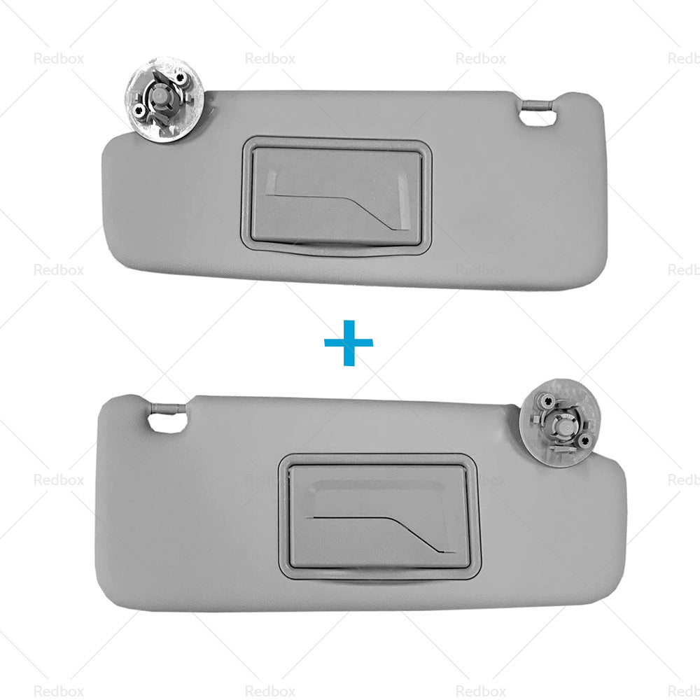 {{ Pair Sun Visor Left Right Suitable For Holden Barina TM 2011-2018 Grey }} - Buy Car Parts Online at {{ Kaka Auto Parts }}.