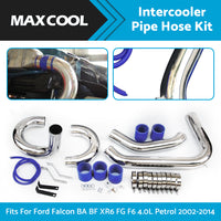 {{ INTERCOOLER PIPE HOSE KIT for FORD FALCON BA BF 4. 0 XR6 F6 TYPHOON PETROL 02-14 }} - Buy Car Parts Online at {{ Kaka Auto Parts }}.