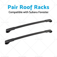 {{ Pair Balck Roof Racks Cross Bars Suitable For Subaru Forester 2008-2021 }} - Buy Car Parts Online at {{ Kaka Auto Parts }}.