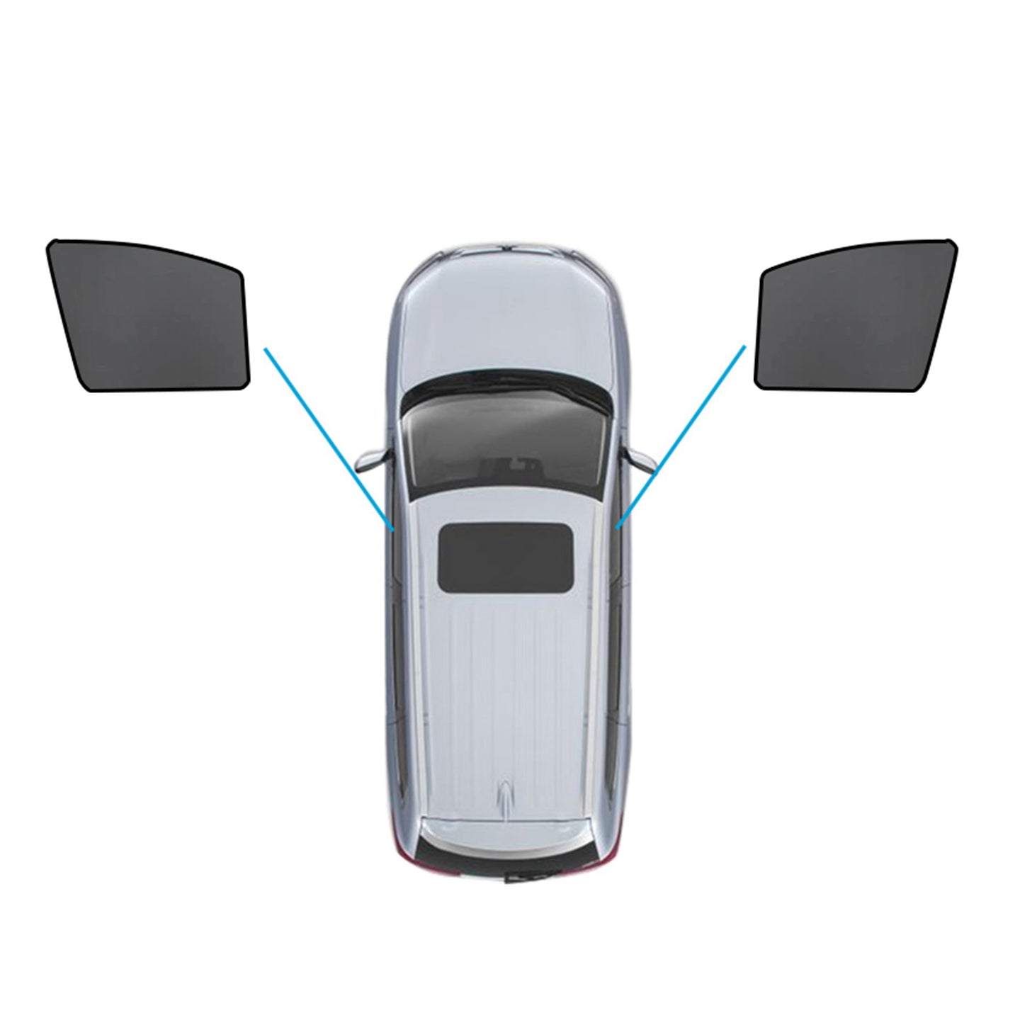 {{ Car Magnetic Mesh Sun Blind Shade Suitable for Suitable for Holden Captiva 06-17 }} - Buy Car Parts Online at {{ Kaka Auto Parts }}.