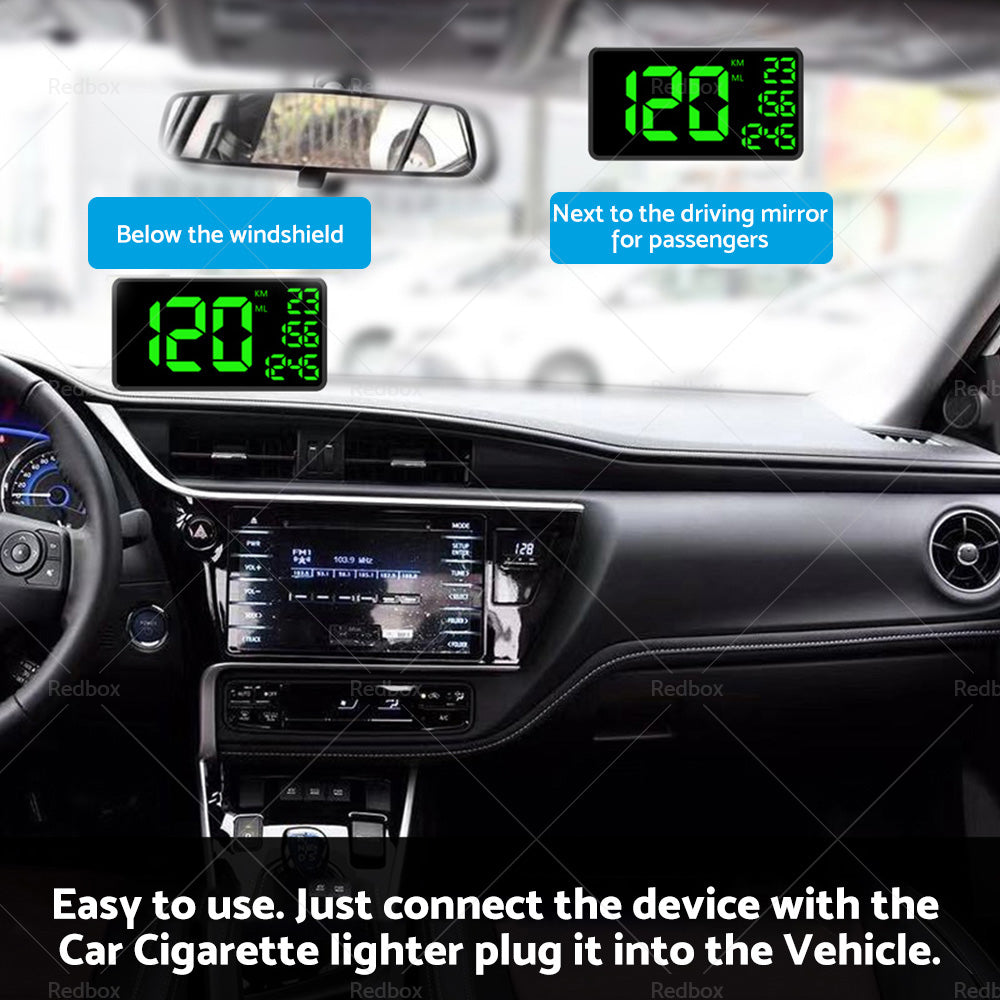 {{ Truck GPS Speedometer 6. 2inch Extend Display Odometer Overspeed Alarm MPH KMH }} - Buy Car Parts Online at {{ Kaka Auto Parts }}.