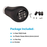 5-Speed Gear Shift Knob Suitable For Toyota Land Cruiser Prado 80 / 90 / 120 / 125 / 150 Series