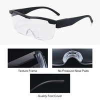 {{ Unisex Magnifying Glasses Loupes 180percent HD Vision Magnifier With LED Lighting Lamp }} - Buy Car Parts Online at {{ Kaka Auto Parts }}.