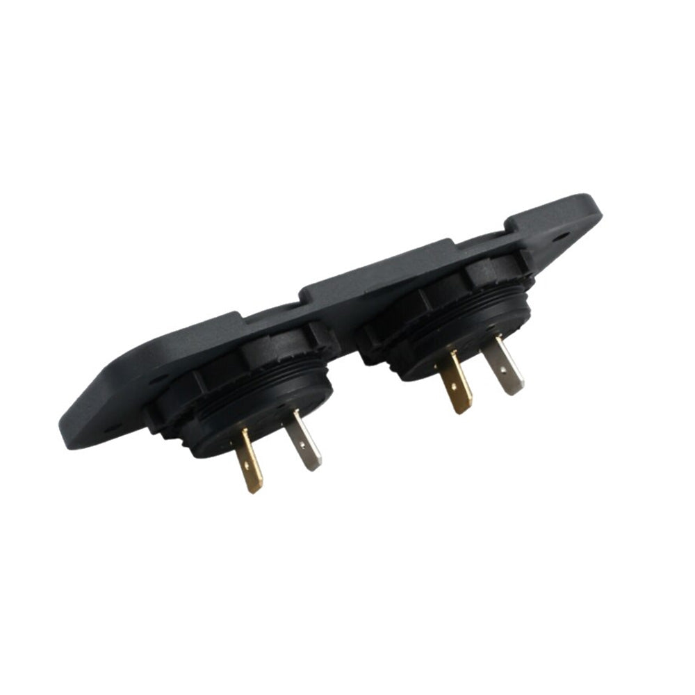 Digital LED Volt Meter Dual Battery Monitor Suitable For Boat Marine DC 12V-24V