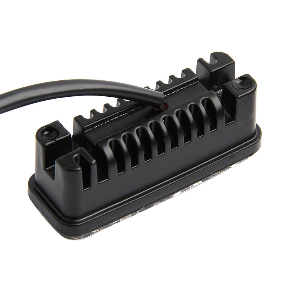 2x Super Bright 3-LED Daytime Running Lights (DRL) White Suitable For Universal Vehicles