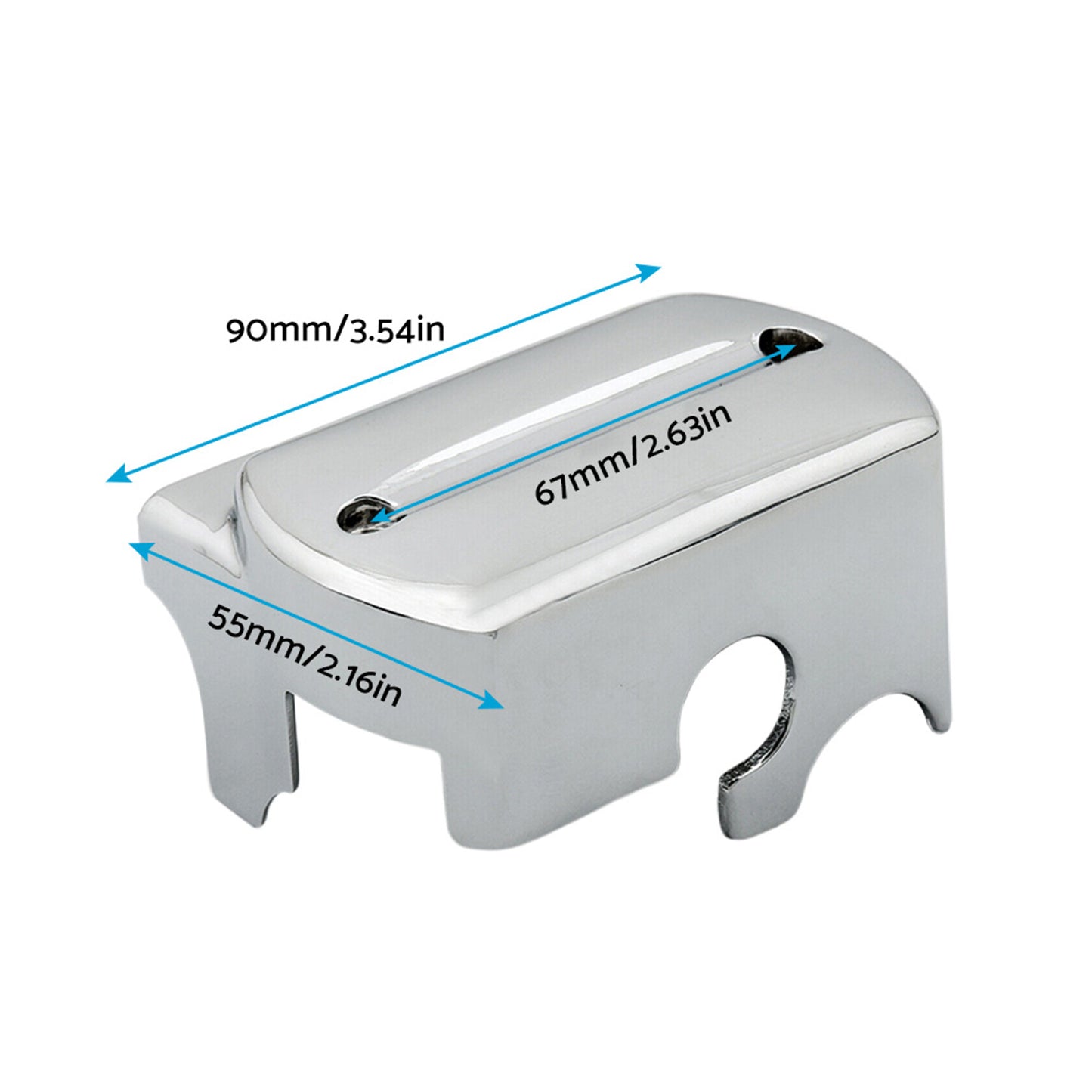 Brake Master Cylinder Cover Suitable For Yamaha V-Star 650 1998-2013 / V-Star 950 / V-Star 1100 / V-Star 1300