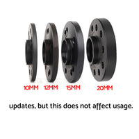 2PCS 10mm  Wheel Spacers Suitable For 6061-T6 Porsche Cayman Cayenne Panamera