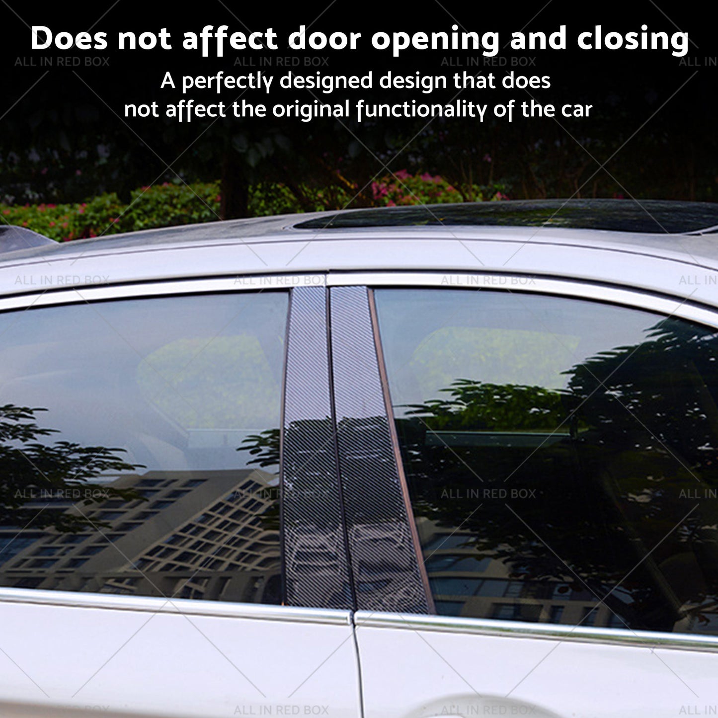 {{ 6x Carbon Fiber Pillar Post Cover Trims Suitable for Infiniti G35 02-13 }} - Buy Car Parts Online at {{ Kaka Auto Parts }}.