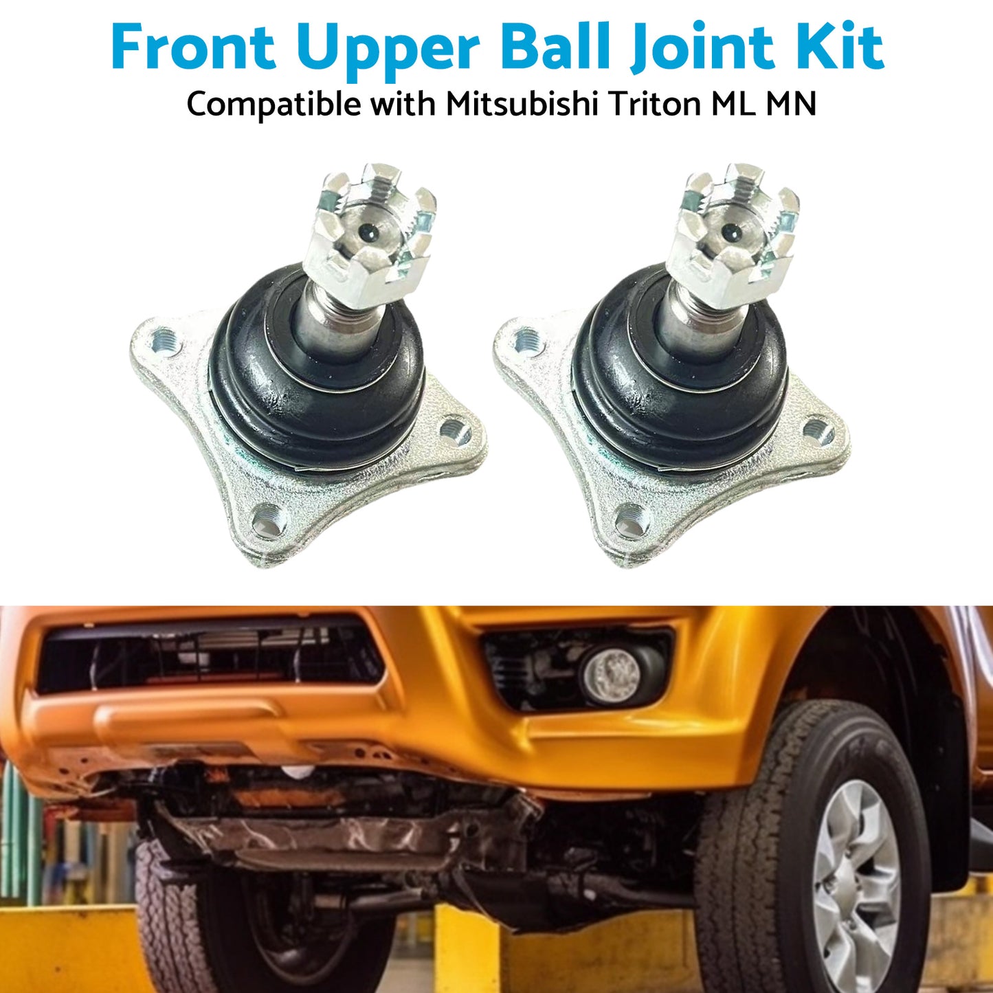 {{ 2PCS Front Upper Ball Joint Kit Suitable for Pajero III Wagon IV Sport II L200 }} - Buy Car Parts Online at {{ Kaka Auto Parts }}.
