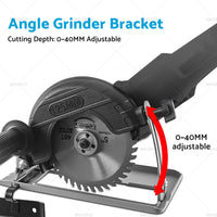 {{ Iron Angle Grinder Stand Bracket Angle Cutting for 100-125mm Angle Grinder }} - Buy Car Parts Online at {{ Kaka Auto Parts }}.