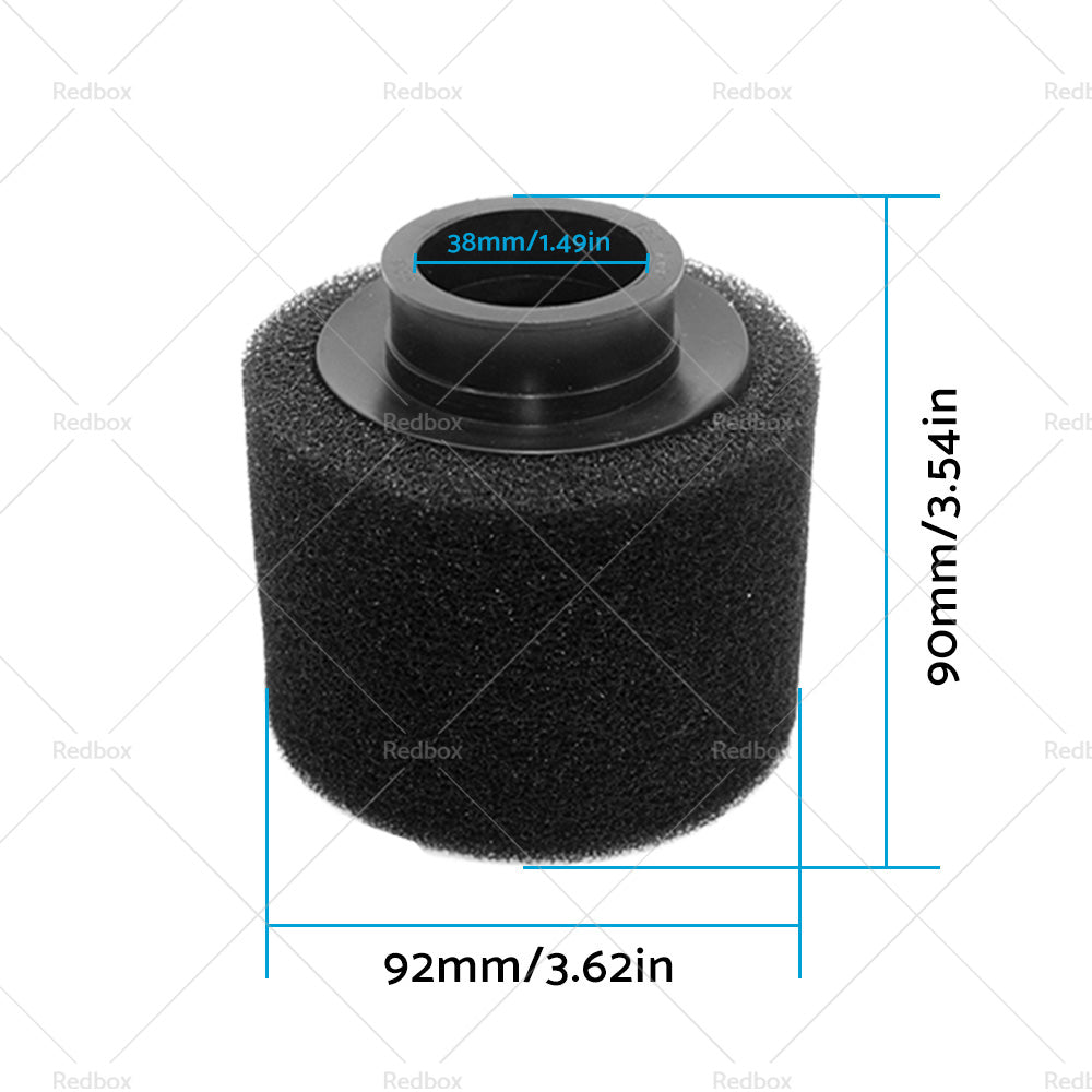 {{ 38mm Foam Pod Air Filter Cleaner 125cc 140cc PIT PRO Quad Dirt Bike ATV Buggy }} - Buy Car Parts Online at {{ Kaka Auto Parts }}.