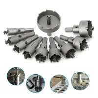 TCT Carbide Tip Hole Saw Drill Bit Suitable For Stainless Steel Cutting 16-53mm