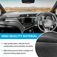 {{ Dash Mat Suitbale For Toyota Camry 70 Series XV70 w HUD 18-22 Dashboard Cover }} - Buy Car Parts Online at {{ Kaka Auto Parts }}.