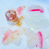 {{ Epoxy Resin 4PCS Butterfly Shaped Coaster molds  Holder Mold for Silicone Resin }} - Buy Car Parts Online at {{ Kaka Auto Parts }}.