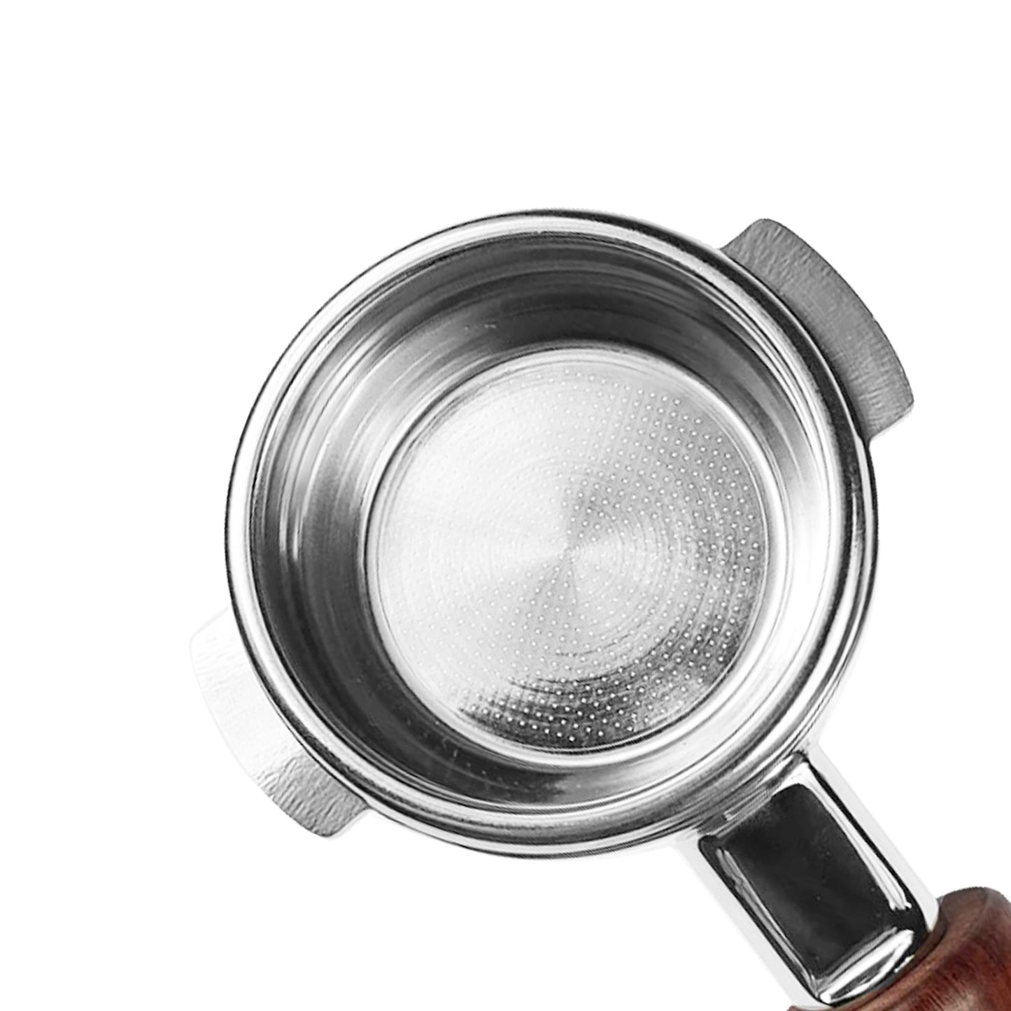 58mm Portafilter Suitable For La Marzocco 2 Spout Filter Basket Wood Handle
