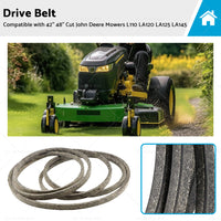 {{ Drive Belt Suitable For 42 inch  48 inch  Cut John Deere Mowers L110 LA120 LA125 LA145 }} - Buy Car Parts Online at {{ Kaka Auto Parts }}.
