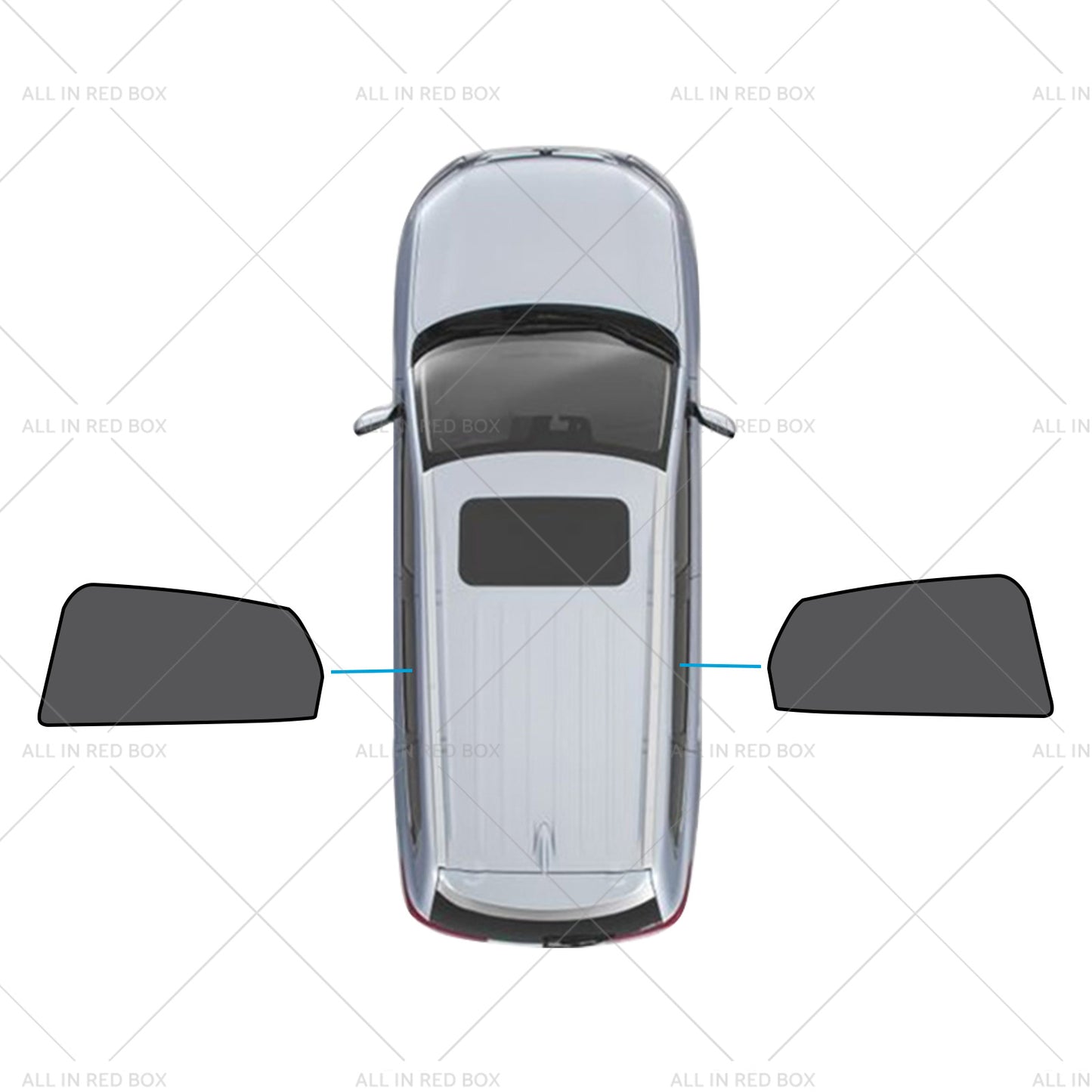 {{ Magnetic Car Window Sun Shades Suitable for Mazda CX-3 CX3 2015-Current }} - Buy Car Parts Online at {{ Kaka Auto Parts }}.