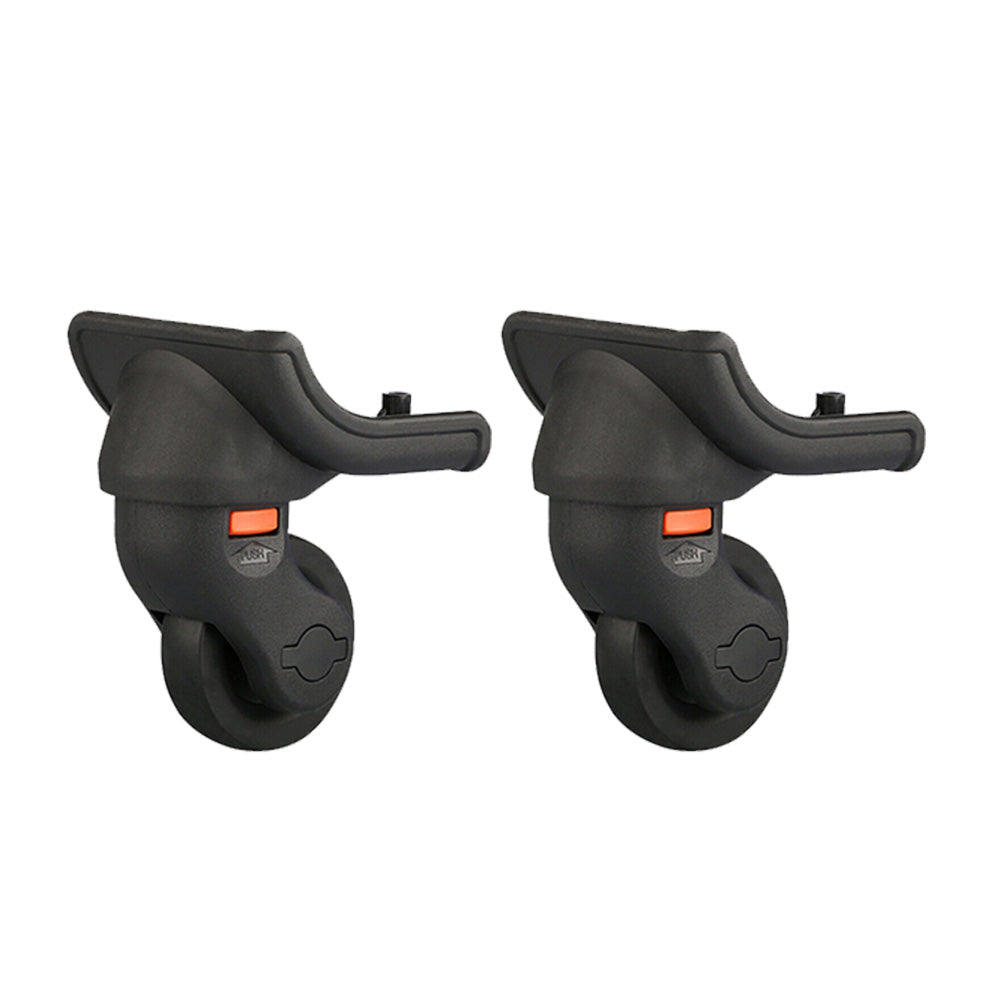 2x W073 360 Degree Spare Swivel Suitcase Repair Wheel Replacement Luggage Wheel
