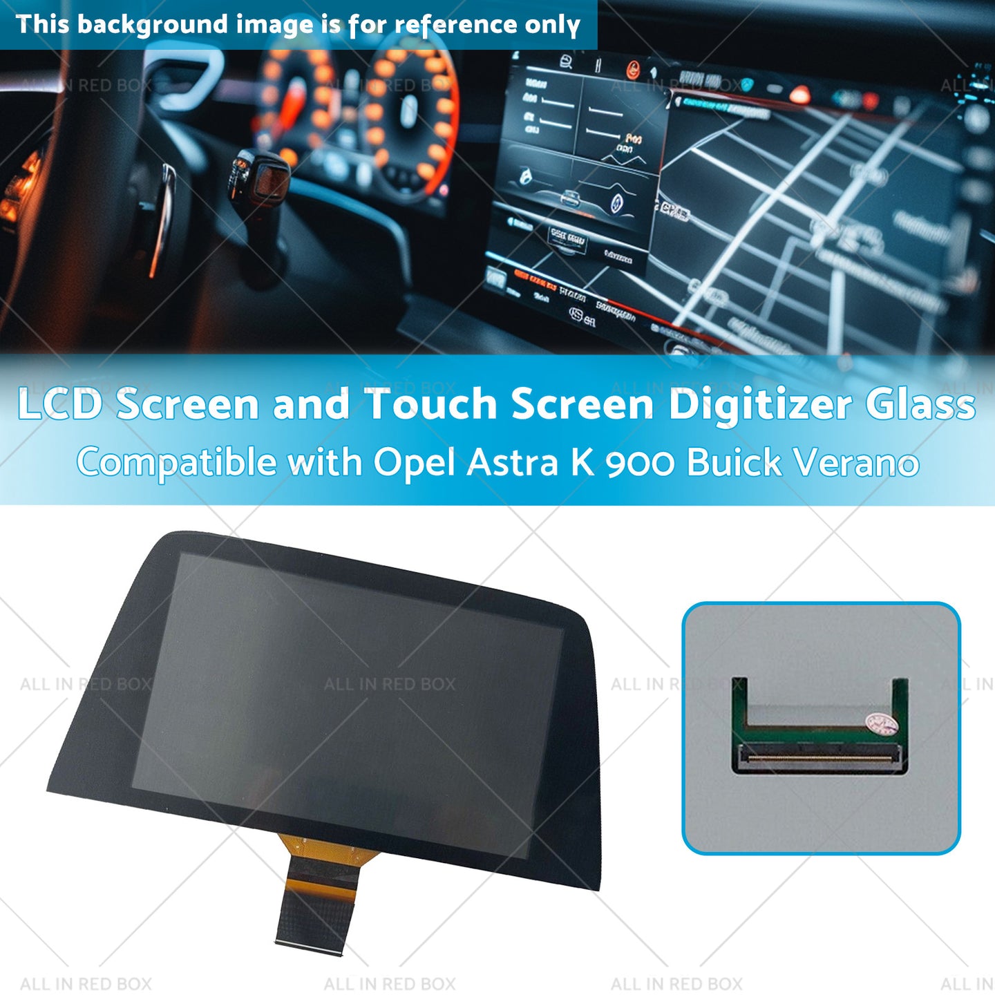 {{ LCD Screen and Touch Screen Digitizer Glass Suitable for Opel Astra K 900 15-19 }} - Buy Car Parts Online at {{ Kaka Auto Parts }}.