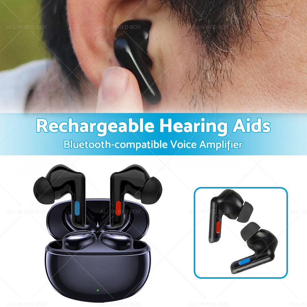 {{ Bluetooth Pair of Rechargeable Hearing Aid Bluetooth-compatible Voice Amplifier }} - Buy Car Parts Online at {{ Kaka Auto Parts }}.