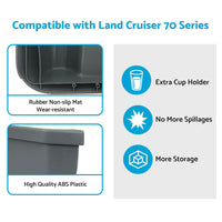 Door Pockets Storage Box Cup Holder Suitable For Toyota Land Cruiser 70 Series