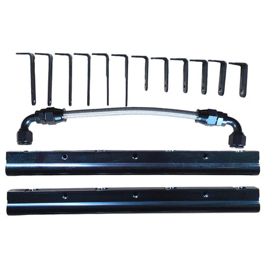 Intake Manifold Fuel Rail Set Suitable for LS3 L92/L96/L99 NBSS Engine Gen IV GM