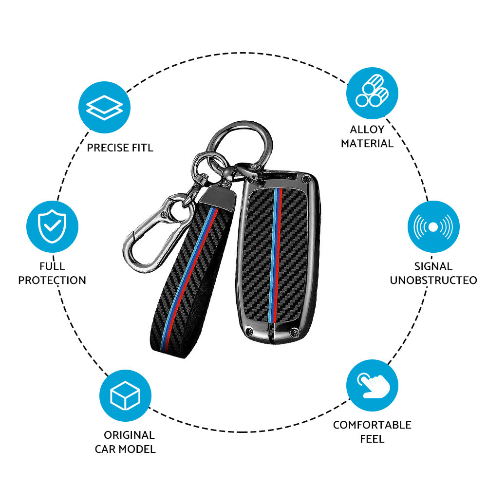 Car Remote Key Fob Cover Case Shell Suitable For Chery Omoda 5 Zinc Alloy