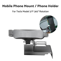360° Rotating GPS Navigation & Cell Phone Holder Stand Suitable For Tesla Model 3 & Y