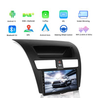 9'' Android 13 Head Unit Touchscreen GPS Bluetooth Suitable For Mazda BT50 12-19