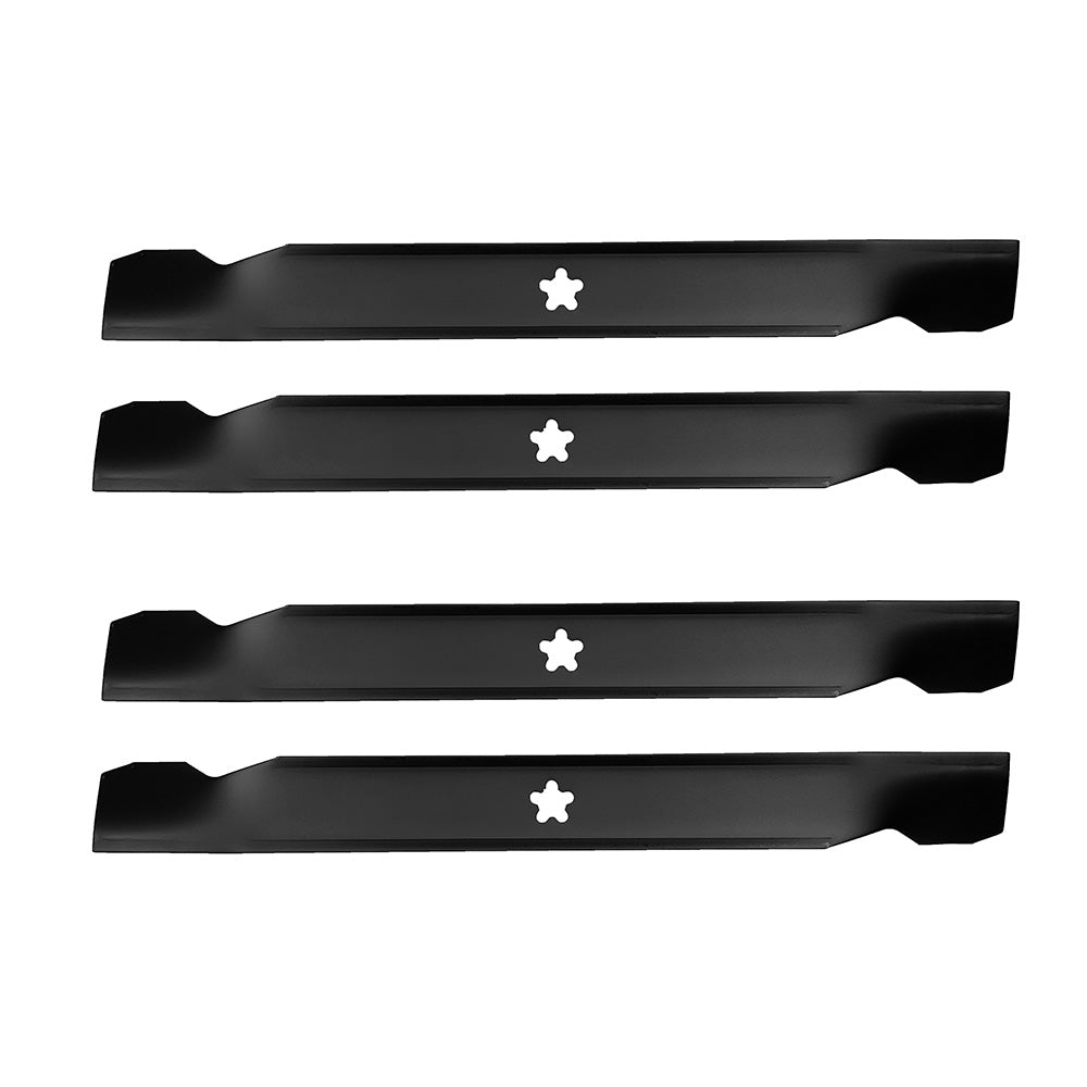 Mower Blades 4x Suitable For 42-Inch Husqvarna / Craftsman / Poulan Mowers 5321388871 / 138971
