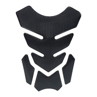 Wide Pure Black Motorcycle Gas Tank Pad Protector Decal Suitable For Motorbike
