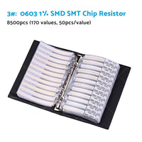 {{ 1x 0201/0402/0603/0805/1206 SMD/SMT Capacitor Chip Resistor Samples Book Kit }} - Buy Car Parts Online at {{ Kaka Auto Parts }}.
