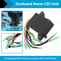{{ CDI Unit Suitable For Yamaha 4 Stroke 8HP 9.9HP Outboard Motor 68T-85540-00 Outboard Motor CDI Unit }} - Buy Car Parts Online at {{ Kaka Auto Parts }}.
