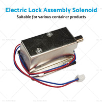 {{ Round Electronic Solenoid Latch Lock 12V 0. 6A Electric Release Assembly Catch }} - Buy Car Parts Online at {{ Kaka Auto Parts }}.