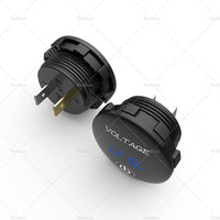 {{ Car Panel Voltmeter 2PCS Volt Gauge Voltage Meter 12V-24V LED Digital Display DC }} - Buy Car Parts Online at {{ Kaka Auto Parts }}.