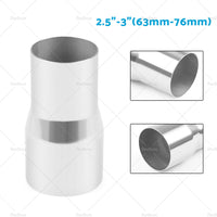 {{ 2  Up To 3  Inch OD Adaptor Steel Exhaust Tube Pipe Adapter Reducer - 2. 25  2. 5  3 }} - Buy Car Parts Online at {{ Kaka Auto Parts }}.