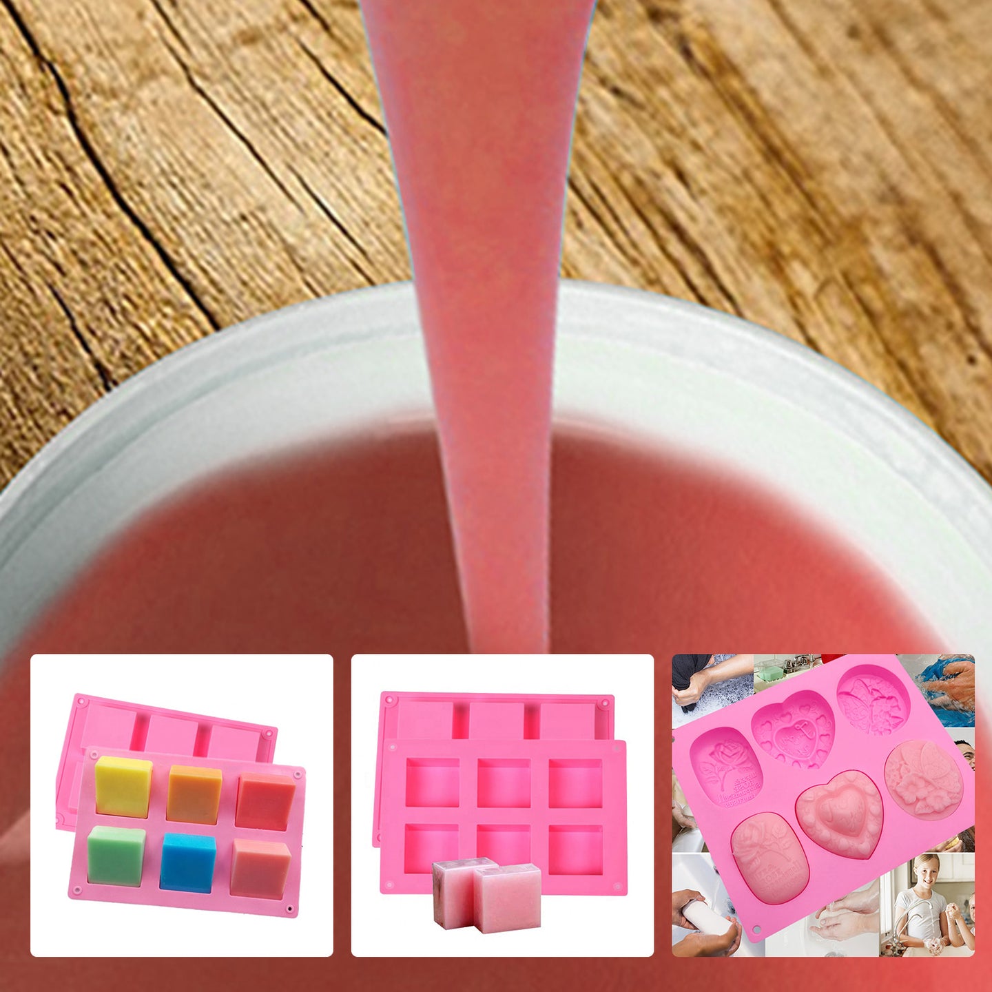 {{ SH25 Liquid Silicone Rubber Mould Making Kit 100:3 Mix - 1Kg 5Kg 10Kg Red }} - Buy Car Parts Online at {{ Kaka Auto Parts }}.