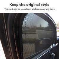 Magnetic Window Sun Shades Suitable For Toyota Kluger 2007-2013 Rear Windows