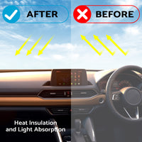 Dash Mat Dashboard Cover Suitable For Mazda CX-5 / CX-8 2017-2022 With HUD