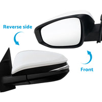 Left Side Door Mirror White Suitable For Toyota RAV4 2013-2018 5-Wire