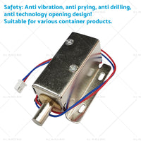 {{ Round Electronic Solenoid Latch Lock 12V 0. 6A Electric Release Assembly Catch }} - Buy Car Parts Online at {{ Kaka Auto Parts }}.