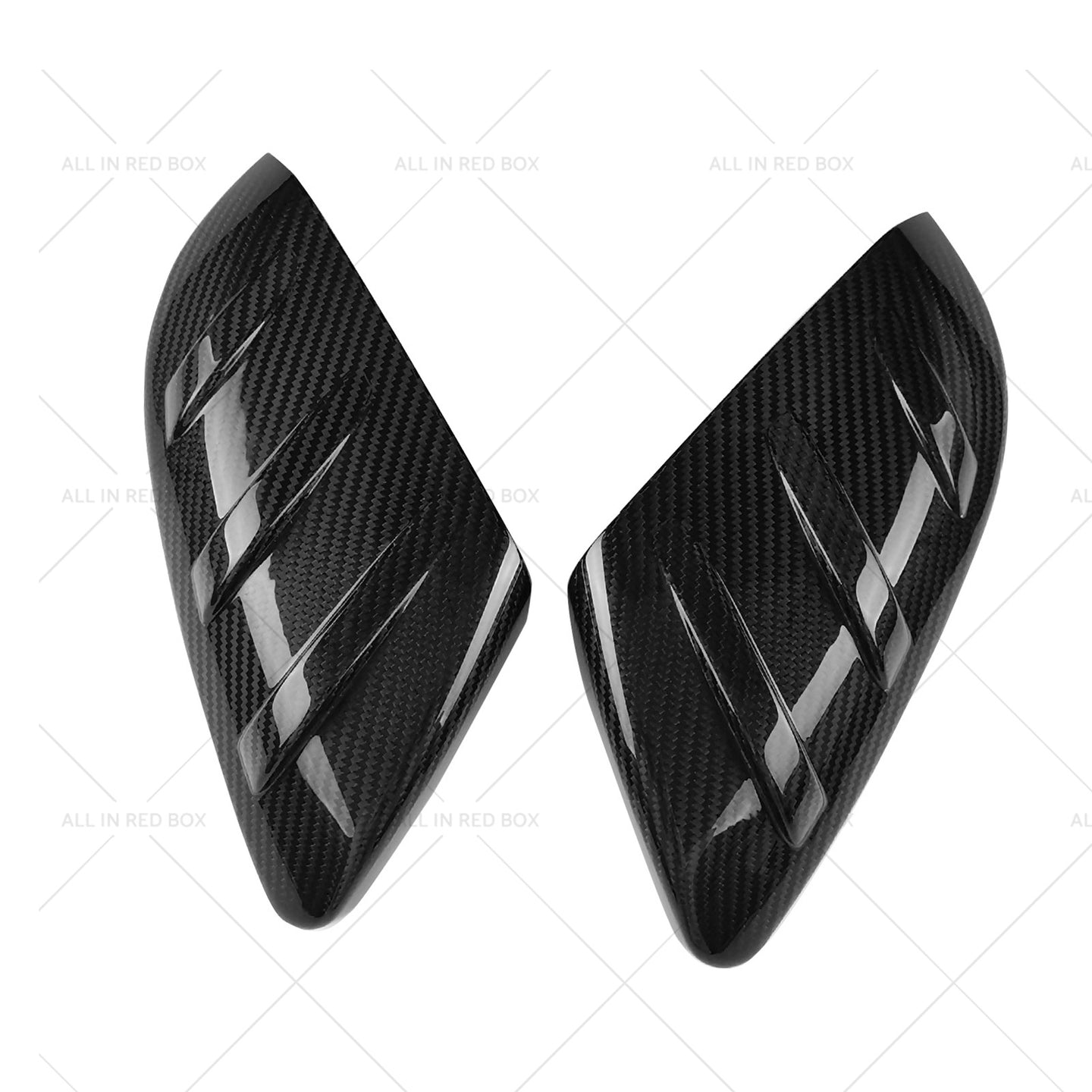 {{ 2x Carbon Fiber Side Mirror Cover Caps Suitable for 16-21 Honda Civic }} - Buy Car Parts Online at {{ Kaka Auto Parts }}.