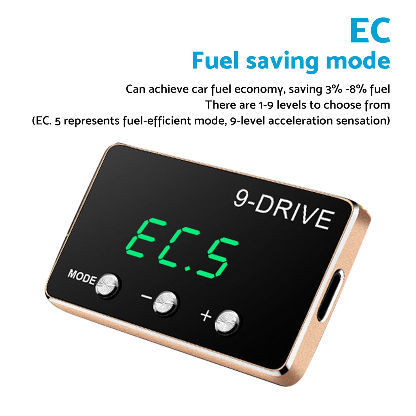 Black EVC WindBooster Throttle Controller Suitable For Toyota Hilux N80 2015-2021