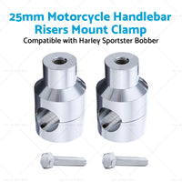 {{ 1inch Motorcycle Handlebar Risers Mount Clamp 25mm Suitable for Harley Sportster }} - Buy Car Parts Online at {{ Kaka Auto Parts }}.