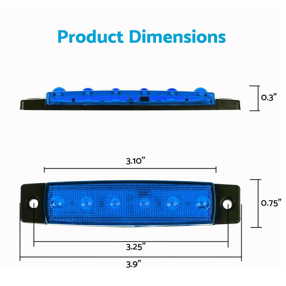 Marine LED Deck Courtesy Light 12V Waterproof Stern Transom Suitable For Boats