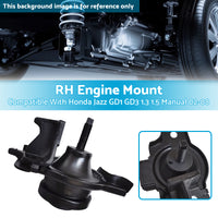 {{ Engine Mount Right Suitable For Honda Jazz GD1 GD3 L13A1 L15A1 Manual 2002-2008 }} - Buy Car Parts Online at {{ Kaka Auto Parts }}.