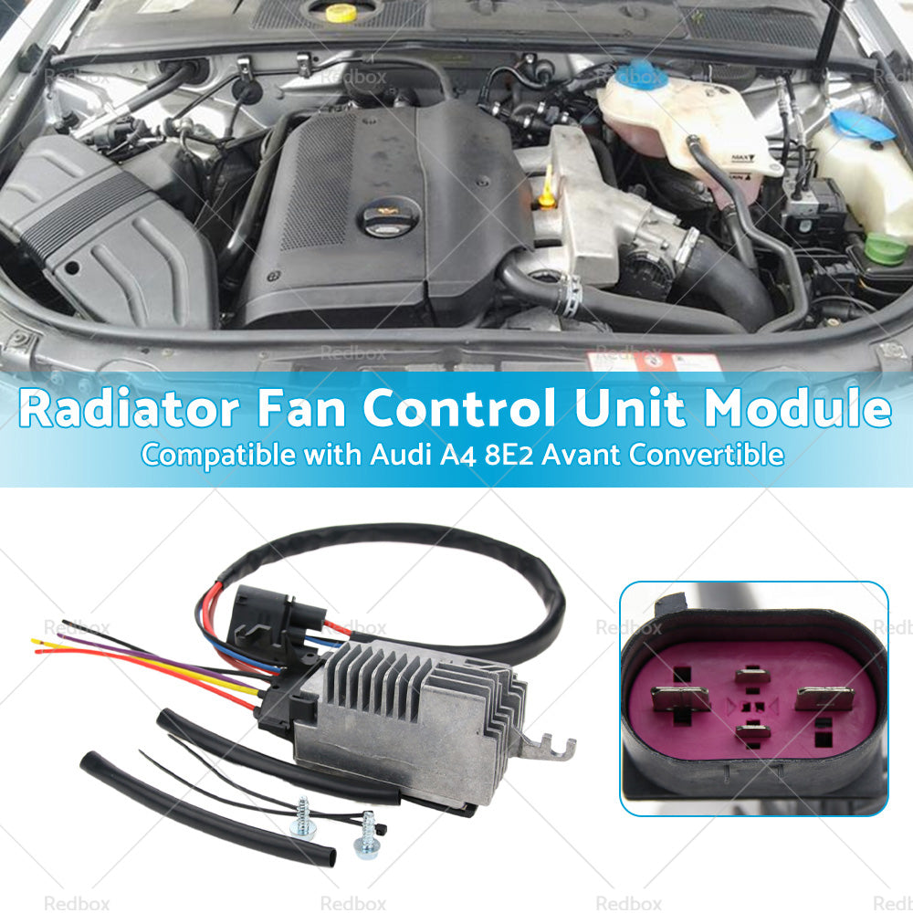 {{ Radiator Fan Control Unit Module Suitable for Audi A4 8E2 Avant Convertible }} - Buy Car Parts Online at {{ Kaka Auto Parts }}.