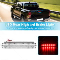 {{ 1x LED Rear High 3rd Brake Light Clear Suitable For Toyota Hilux VIGO SR5 04-15 }} - Buy Car Parts Online at {{ Kaka Auto Parts }}.
