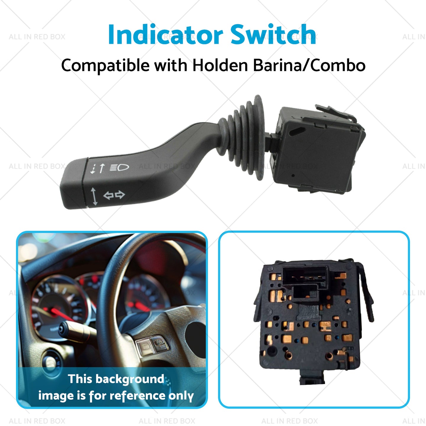 {{ Indicator Switch Suitable For Holden XC Barina 2001-2011 Without Cruise Control }} - Buy Car Parts Online at {{ Kaka Auto Parts }}.